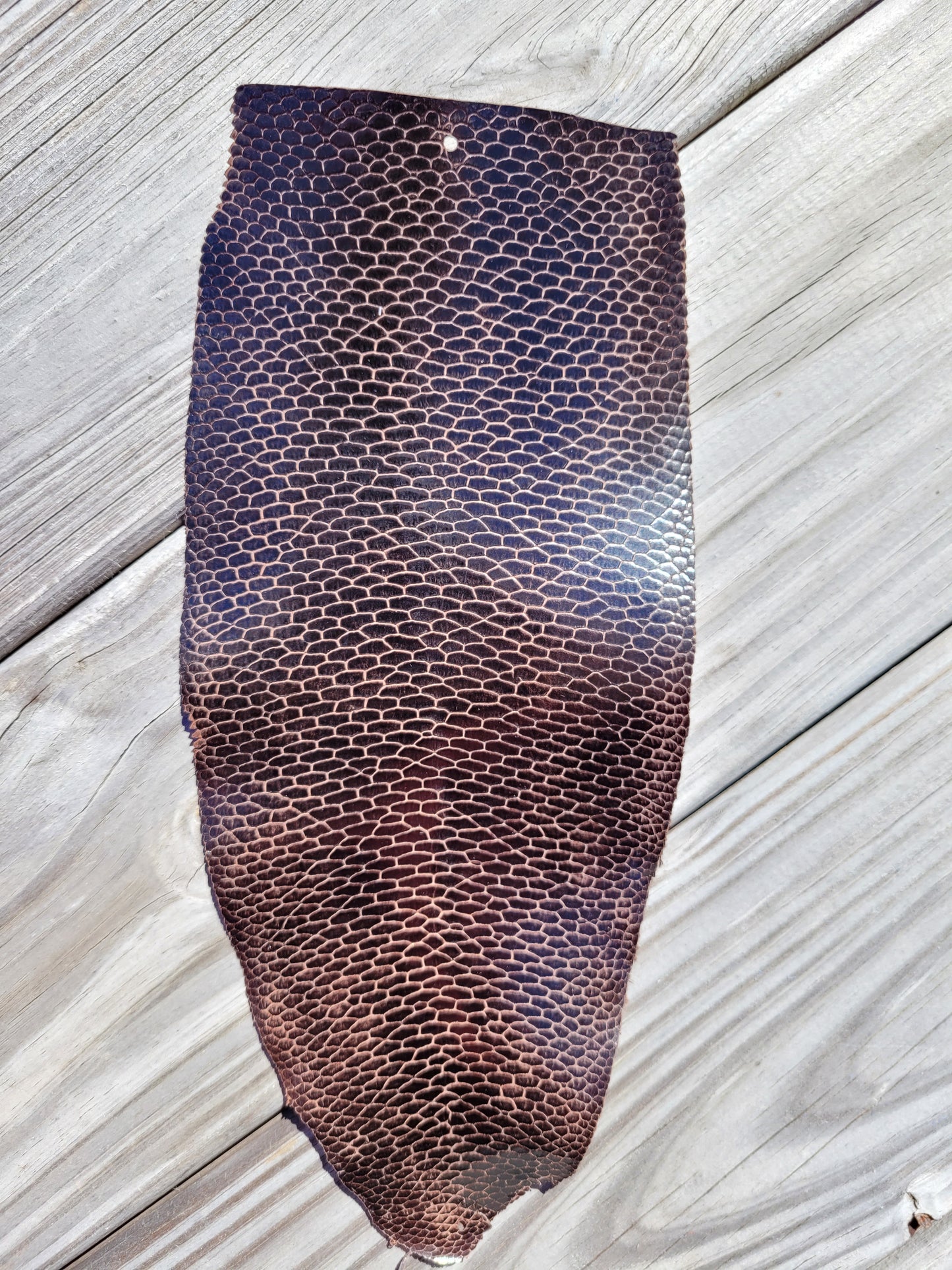 Beaver Tail - Dark Brown (Glazed)