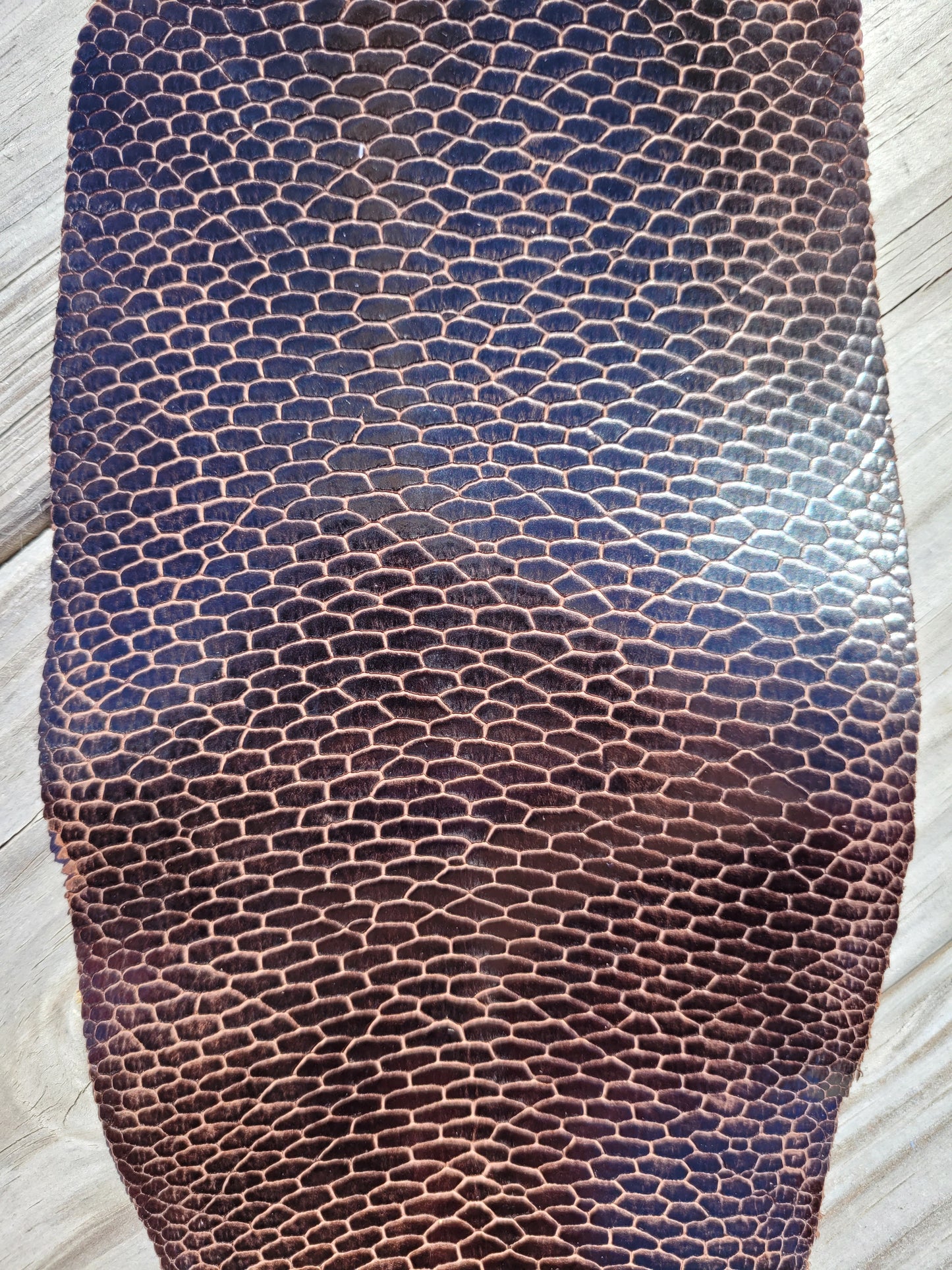 Beaver Tail - Dark Brown (Glazed)