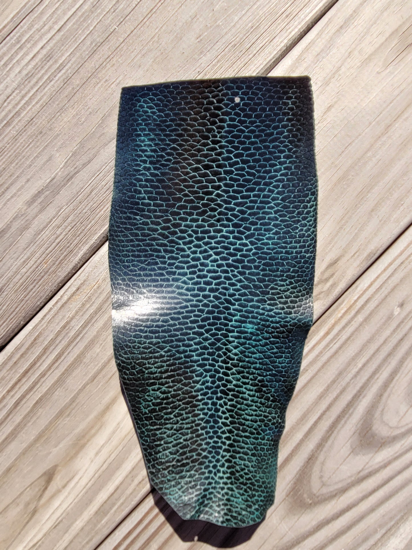 Beaver Tail - Sea Green (Glazed)