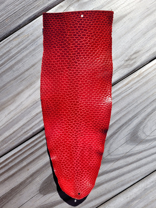 Beaver Tail - Grade 1 Red (Glazed)